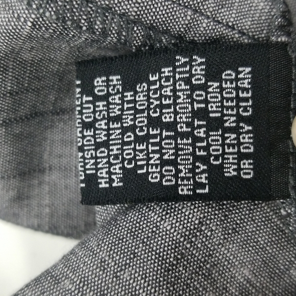 🎉HP🎉Sharagano Gray Button up Dress - Picture 9 of 9